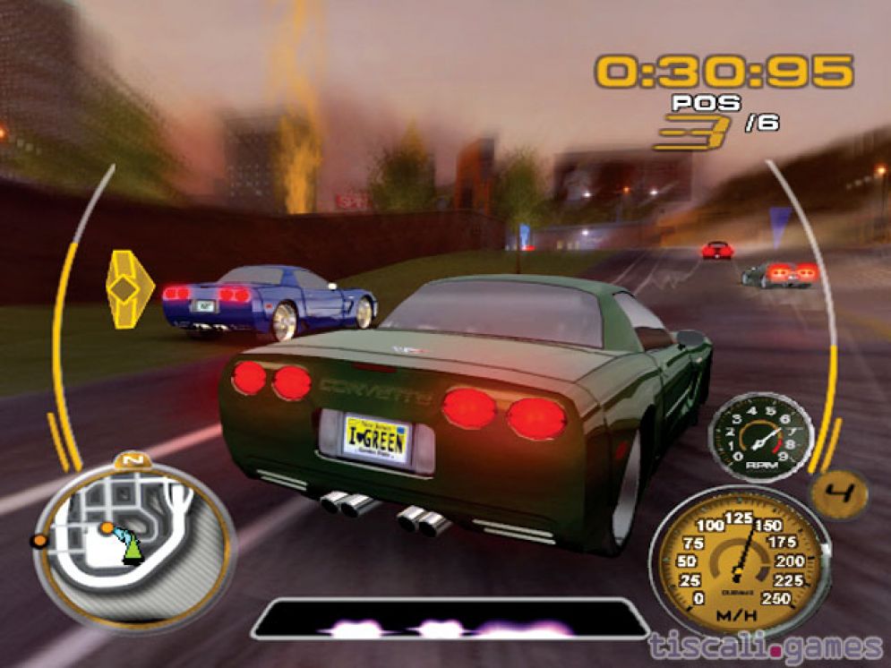 Screenshot ze hry Midnight Club 3: DUB Edition - Recenze-her.cz