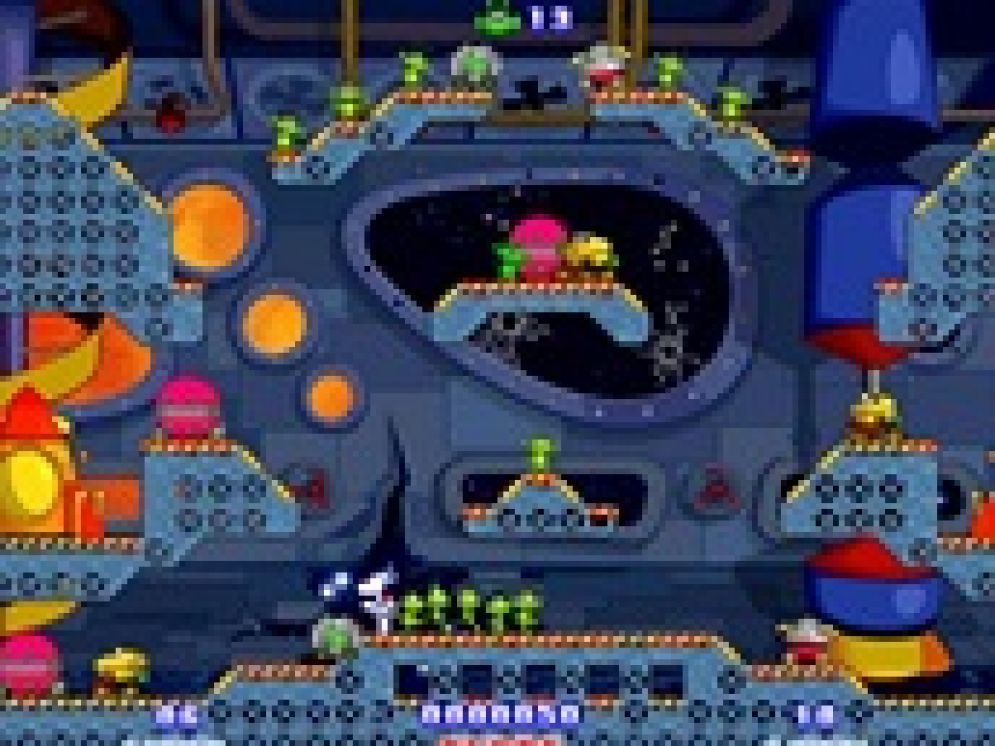 Screenshot ze hry Milky Bear: Rescue Rocket - Recenze-her.cz