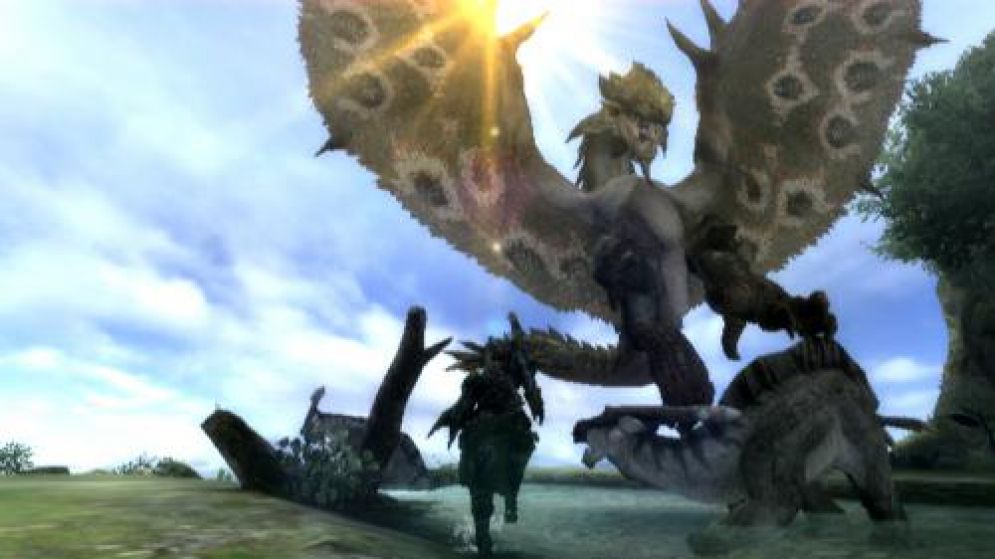 Screenshot ze hry Monster Hunter 3 - Recenze-her.cz