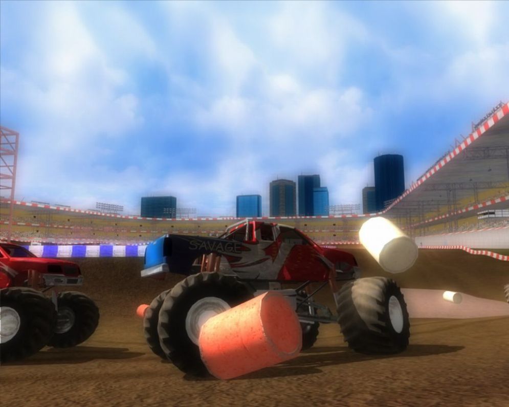 Screenshot ze hry Monster Truck Maniax - Recenze-her.cz