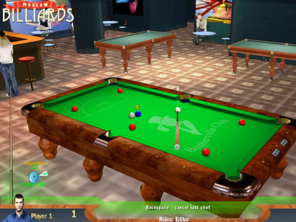 Screenshot ze hry Moscow Billiards - Recenze-her.cz