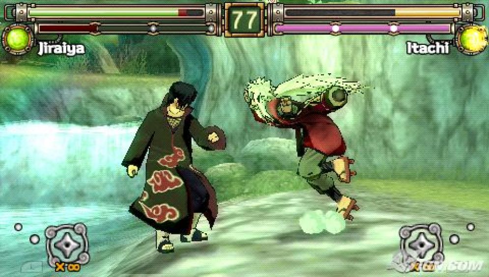 Screenshot ze hry Naruto: Ultimate Ninja Heroes - Recenze-her.cz