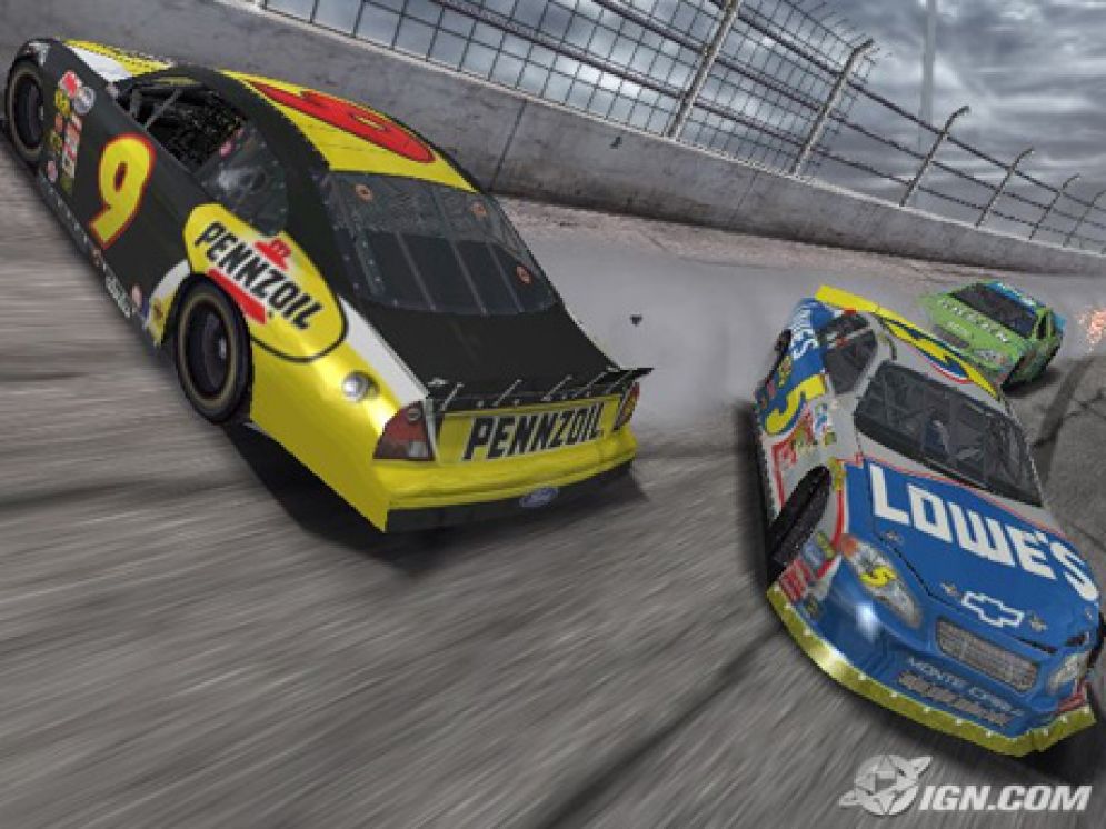 Screenshot ze hry NASCAR 2005: Chase for the Cup - Recenze-her.cz