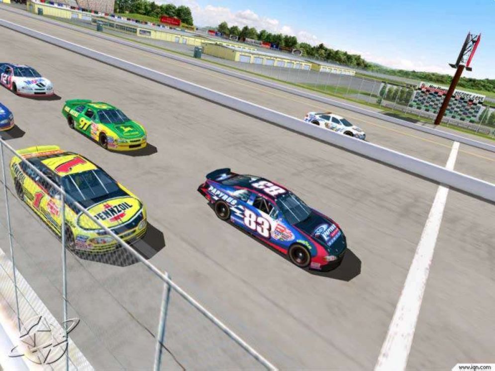 Screenshot ze hry NASCAR Racing 4 - Recenze-her.cz