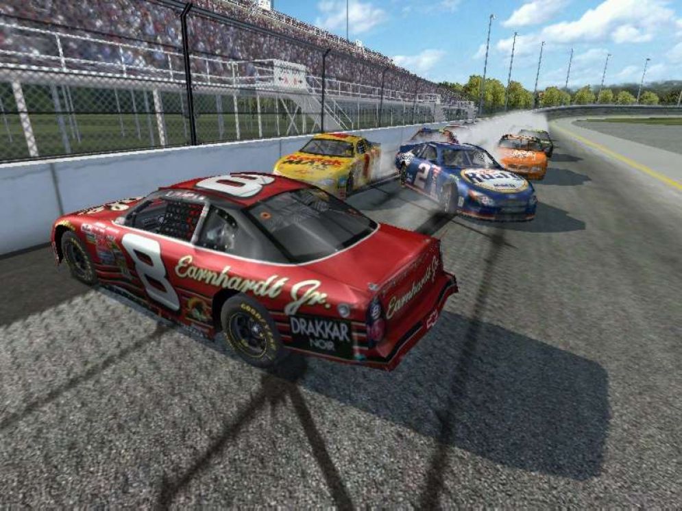 Screenshot ze hry NASCAR Racing 2003 Season - Recenze-her.cz