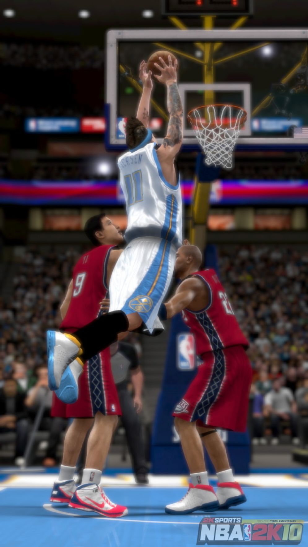 Screenshot ze hry NBA 2K10 - Recenze-her.cz