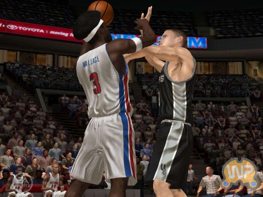 Screenshot ze hry NBA Live 06 - Recenze-her.cz