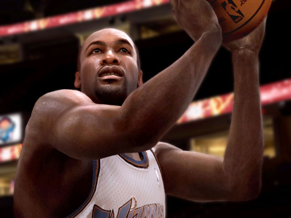 Screenshot ze hry NBA Live 08 - Recenze-her.cz