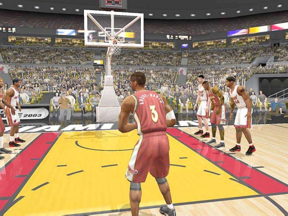 Screenshot ze hry NBA Live 2003 - Recenze-her.cz