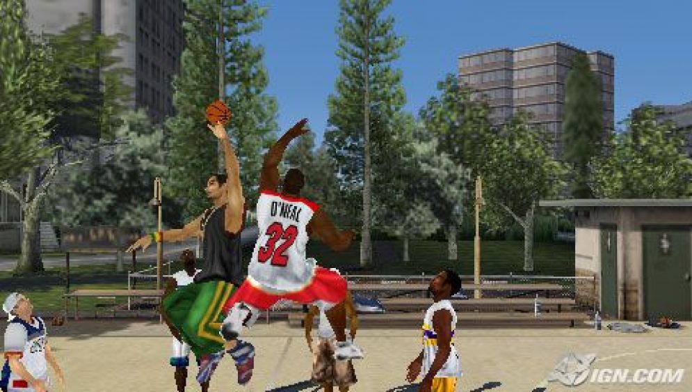 Screenshot ze hry NBA Street: Showdown - Recenze-her.cz