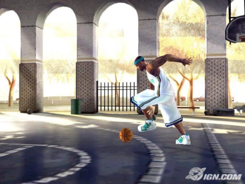 Screenshot ze hry NBA Street V3 - Recenze-her.cz