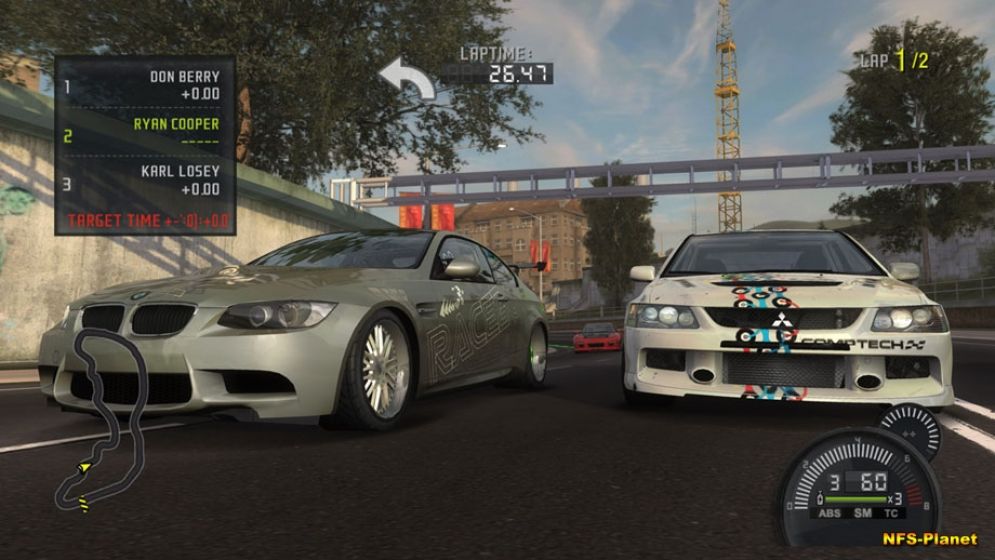 Screenshot ze hry Need for Speed: ProStreet - Recenze-her.cz