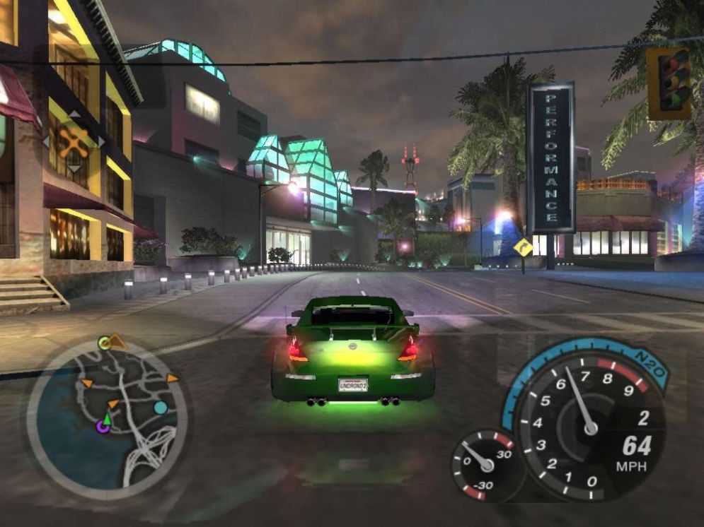 Screenshot ze hry Need for Speed: Underground 2 - Recenze-her.cz