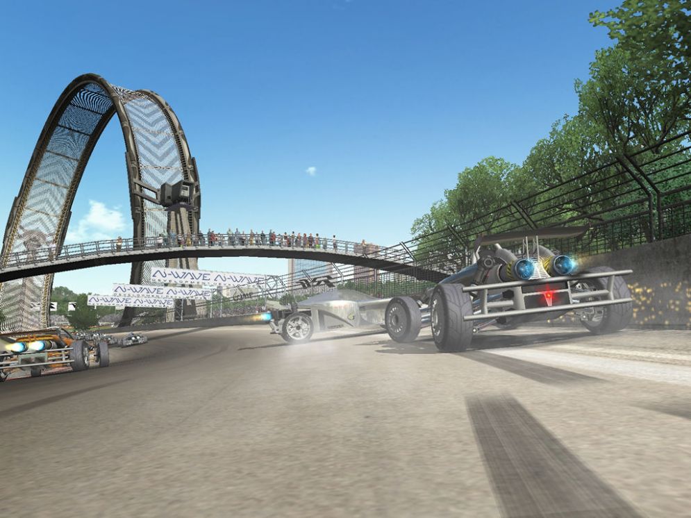 Screenshot ze hry Nitro Stunt Racing - Recenze-her.cz