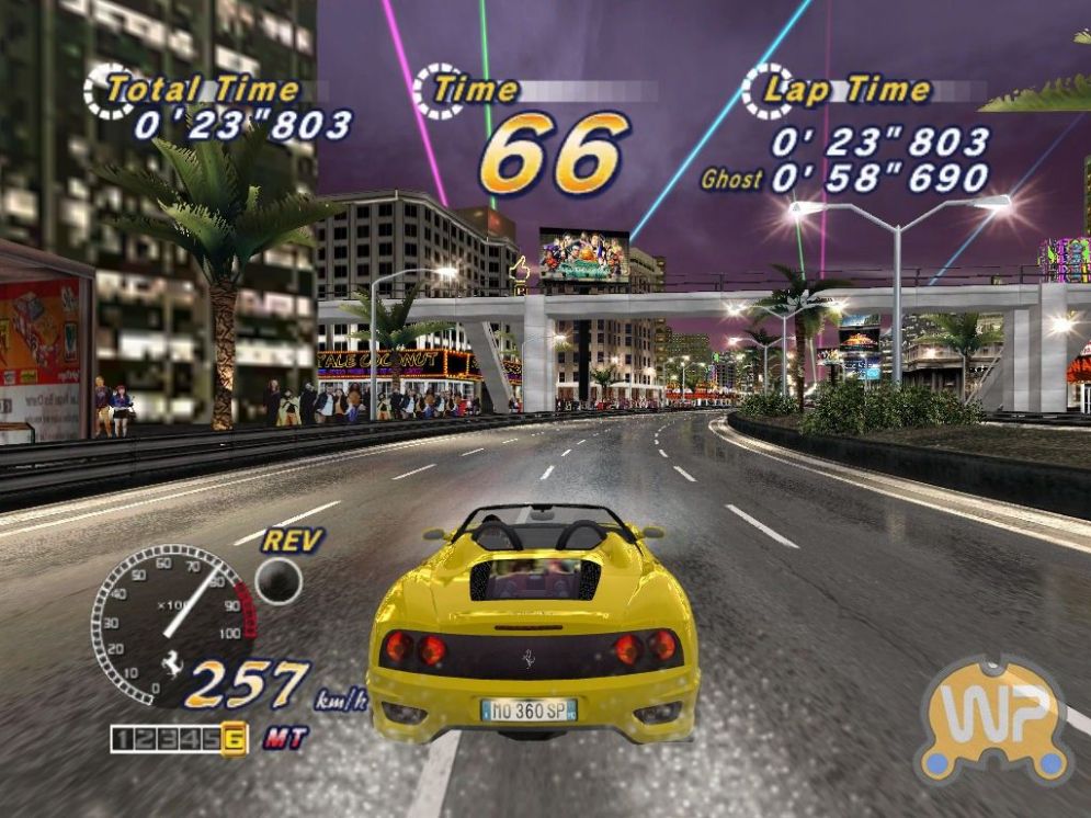 Screenshot ze hry OutRun 2006: Coast 2 Coast - Recenze-her.cz