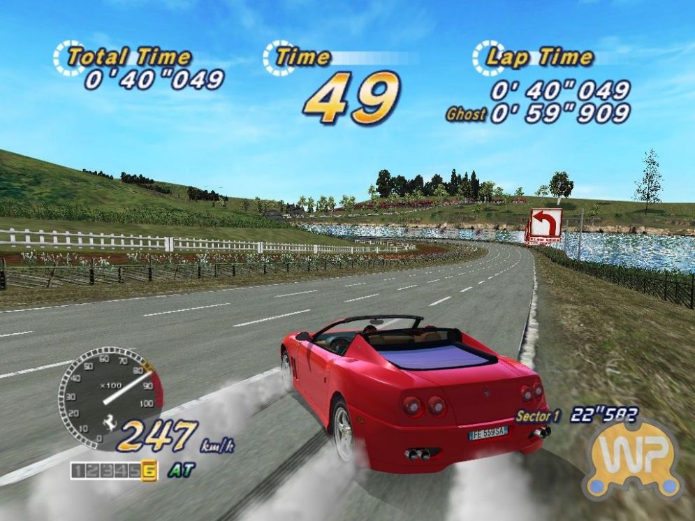 Screenshot ze hry OutRun 2006: Coast 2 Coast - Recenze-her.cz