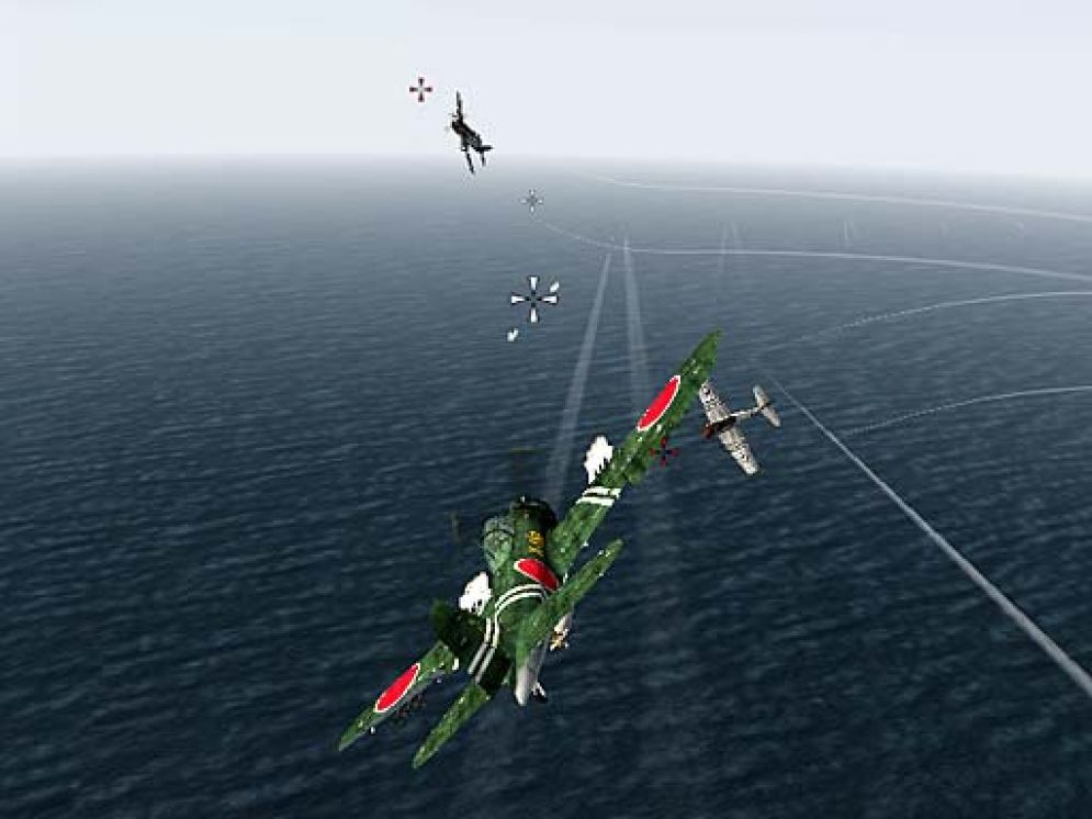 Screenshot ze hry Pacific Warriors 2 - Dogfight - Recenze-her.cz