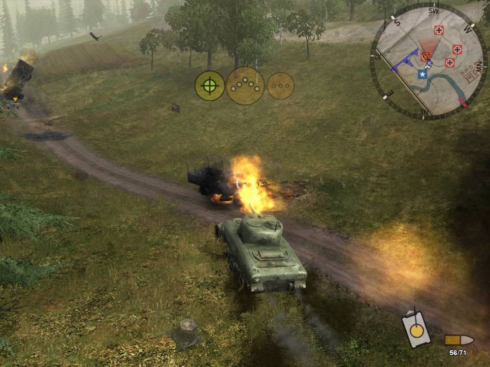 Screenshot ze hry Panzer Elite Action - Recenze-her.cz