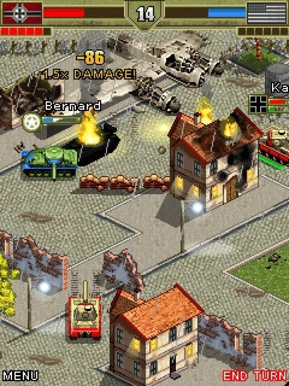 Screenshot ze hry Panzer General - Recenze-her.cz