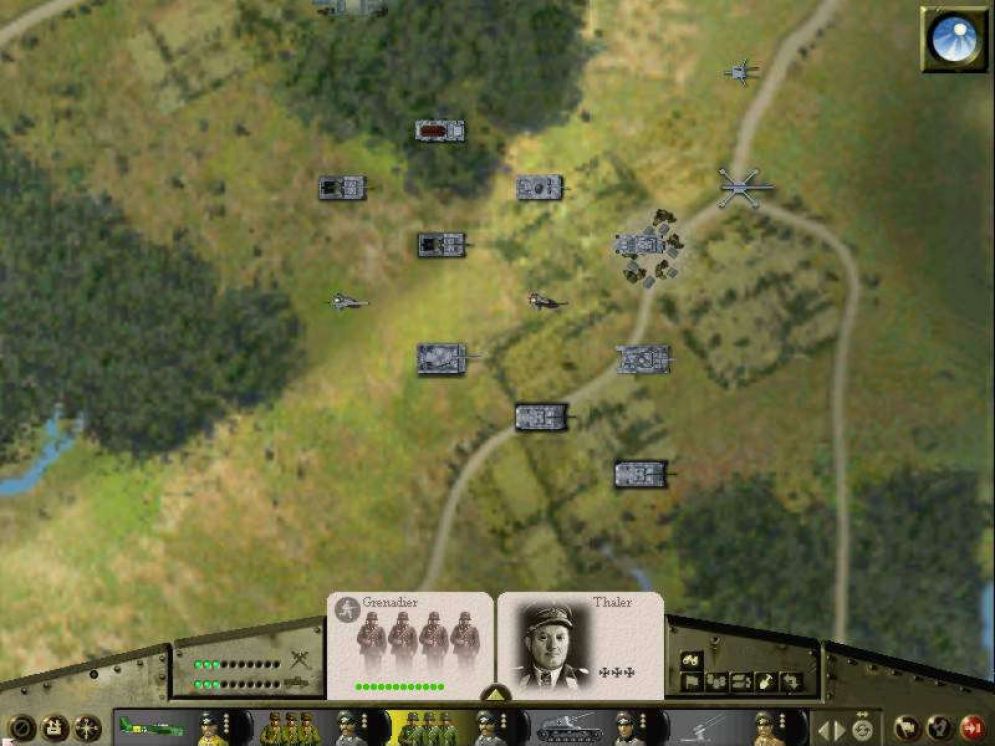 Screenshot ze hry Panzer General III: Scorched Earth - Recenze-her.cz