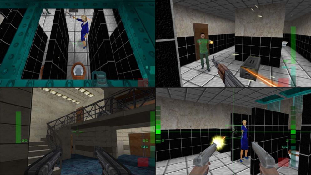 Screenshot ze hry Perfect Dark - Recenze-her.cz