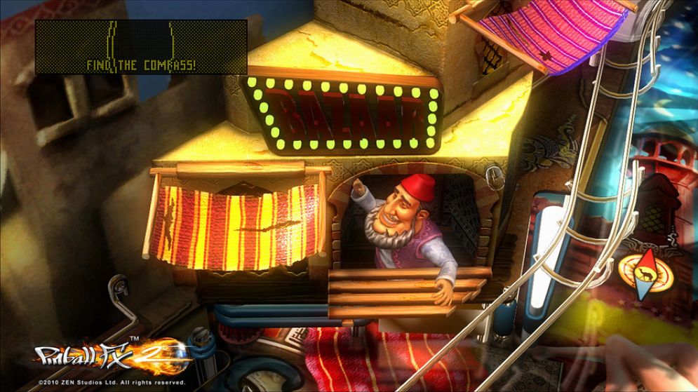 Screenshot ze hry Pinball FX 2 - Recenze-her.cz