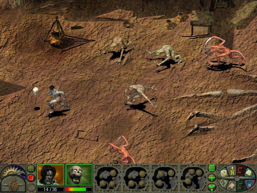 Screenshot ze hry Planescape: Torment - Recenze-her.cz