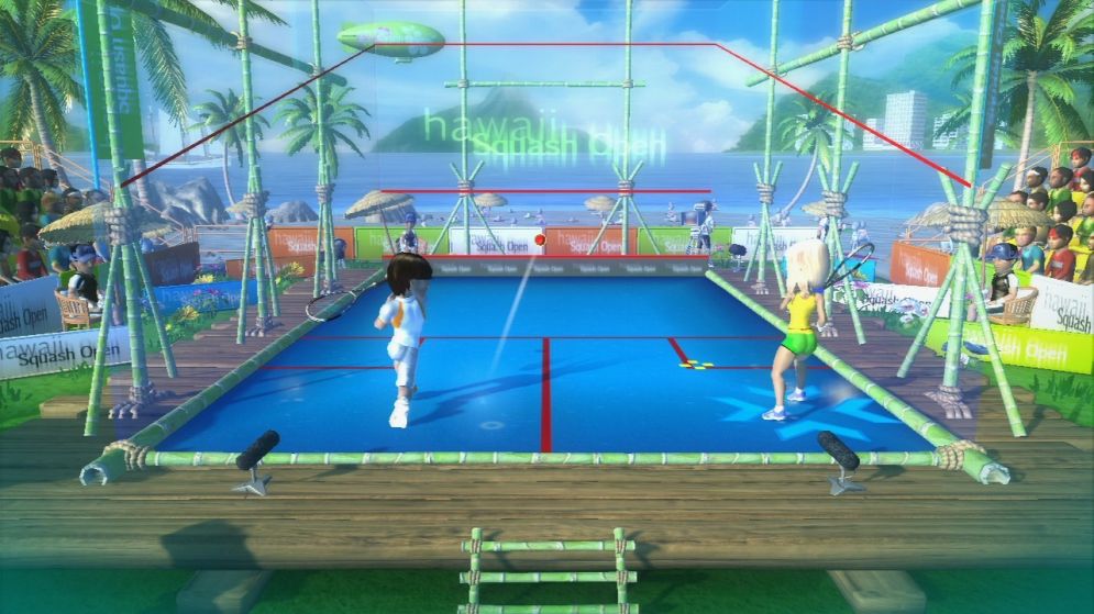 Screenshot ze hry Racket Sports - Recenze-her.cz