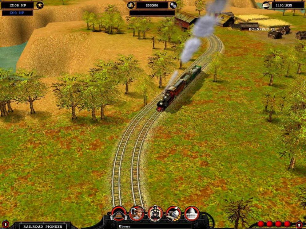 Screenshot ze hry Railroad Pioneer - Recenze-her.cz