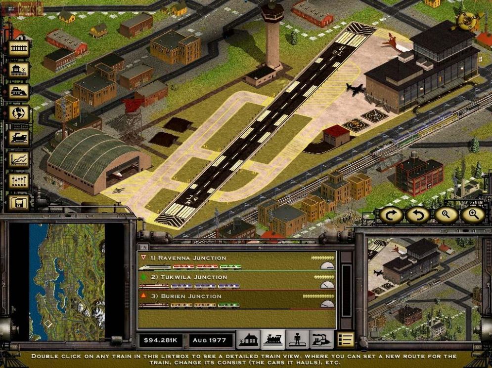 Screenshot ze hry Railroad Tycoon 2 - Recenze-her.cz