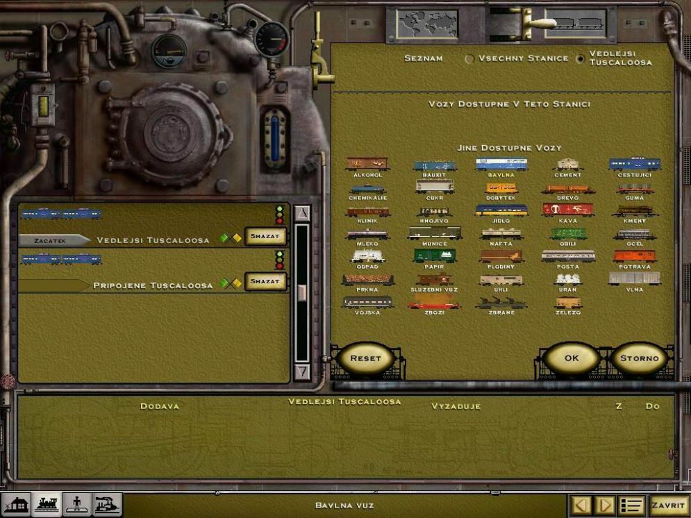 Screenshot ze hry Railroad Tycoon 2 Platinum - Recenze-her.cz