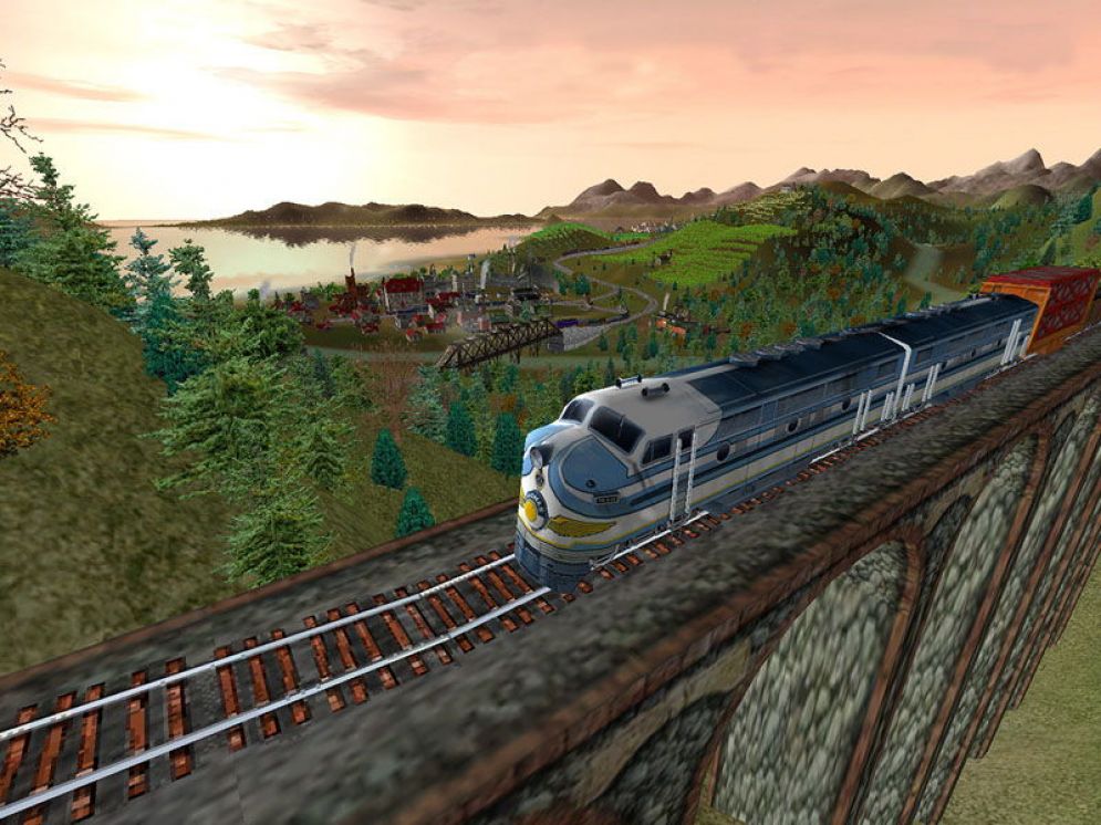 Screenshot ze hry Railroad Tycoon 3 - Recenze-her.cz