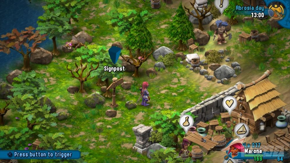 Screenshot ze hry Rainbow Moon - Recenze-her.cz