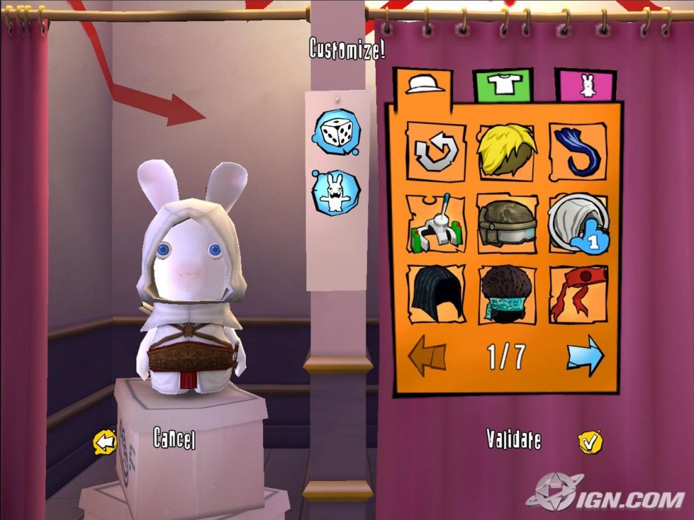 Screenshot ze hry Rayman Raving Rabbids 2 - Recenze-her.cz