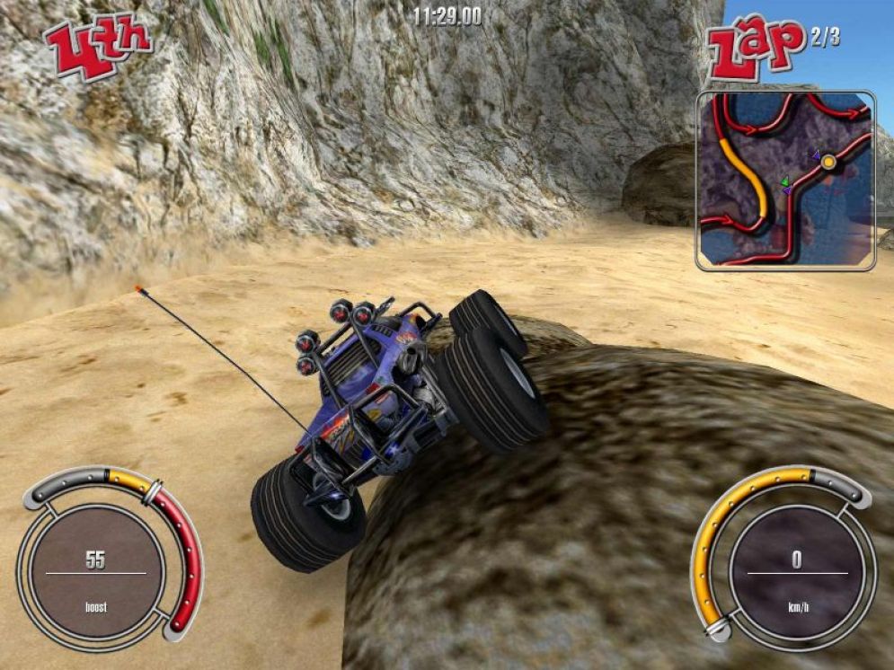 Screenshot ze hry RC Cars - Recenze-her.cz