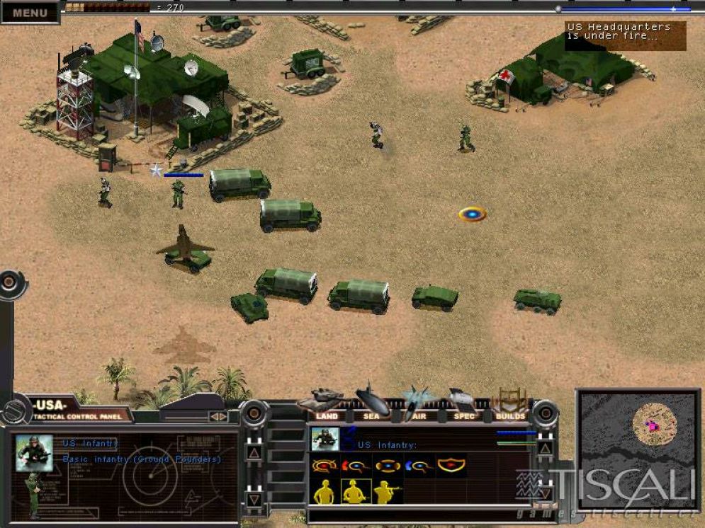 Screenshot ze hry Real War: Rogue States - Recenze-her.cz