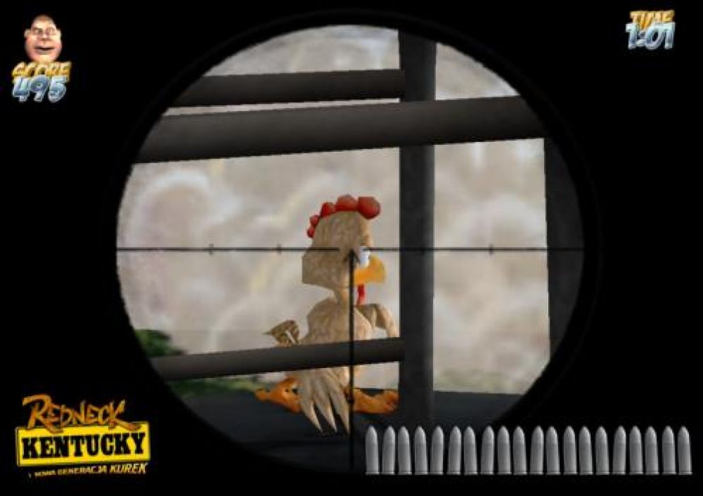 Screenshot ze hry Redneck Kentucky and the Next Generation Chickens - Recenze-her.cz