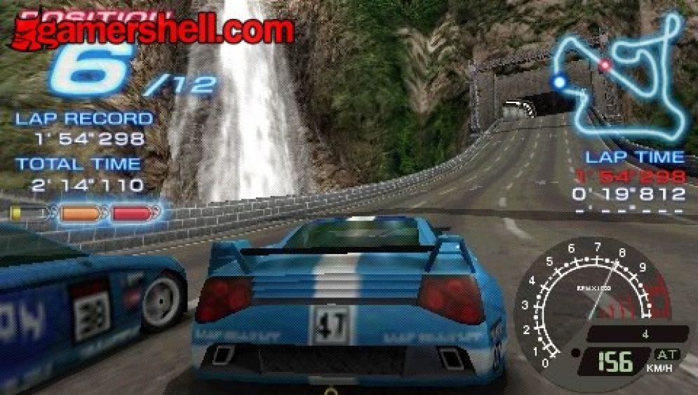 Screenshot ze hry Ridge Racer - Recenze-her.cz