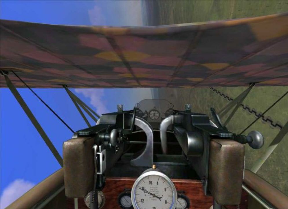 Screenshot ze hry Rise of Flight: The First Great Air War - Recenze-her.cz