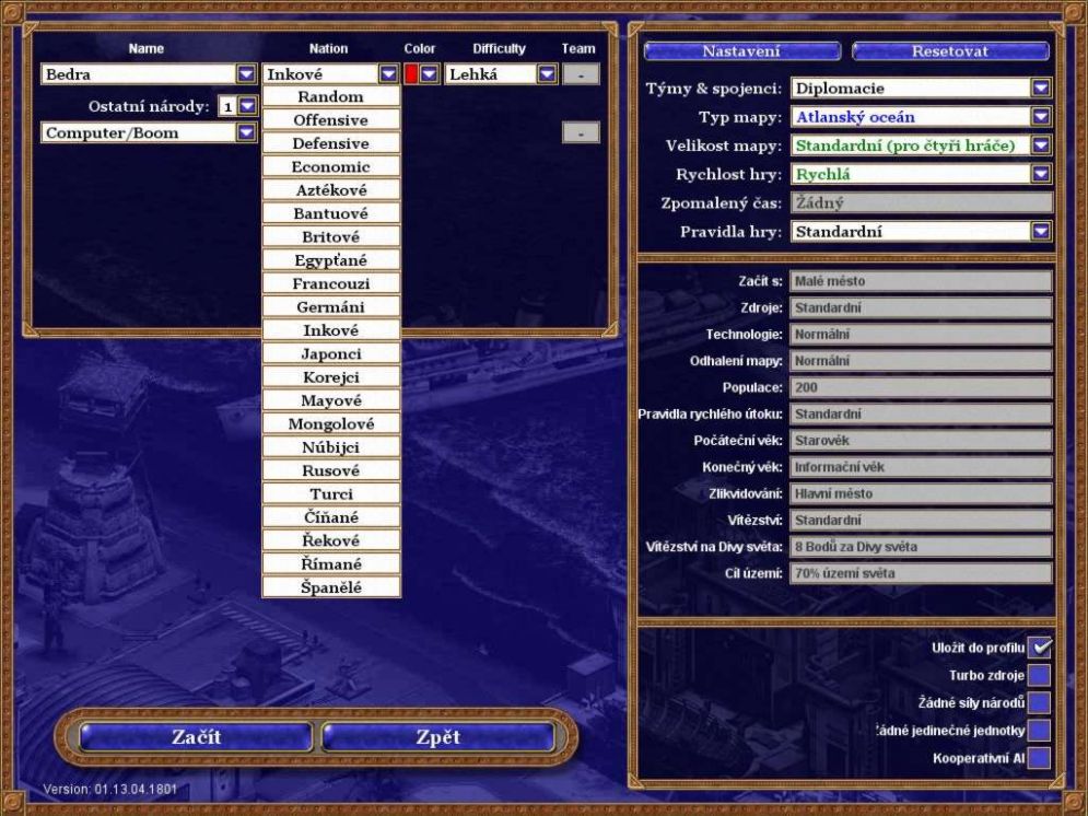 Screenshot ze hry Rise of Nations - Recenze-her.cz