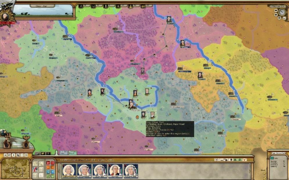 Screenshot ze hry Rise of Prussia - Recenze-her.cz