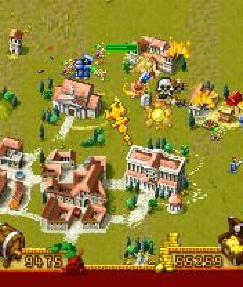 Screenshot ze hry Romans and Barbarians - Recenze-her.cz