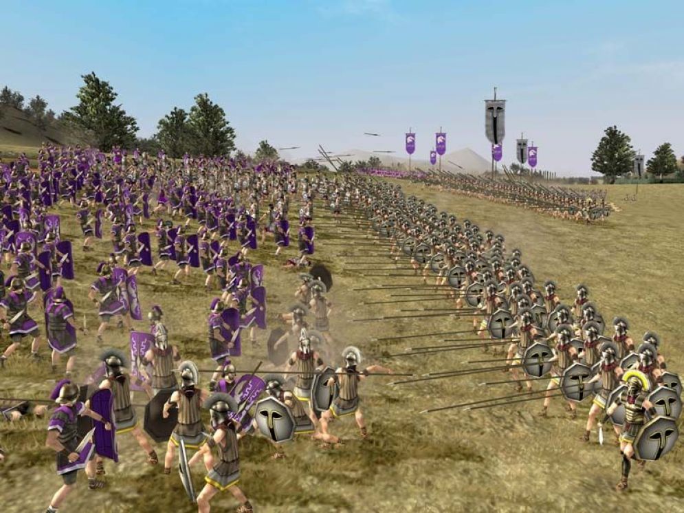 Screenshot ze hry Rome: Total War - Recenze-her.cz