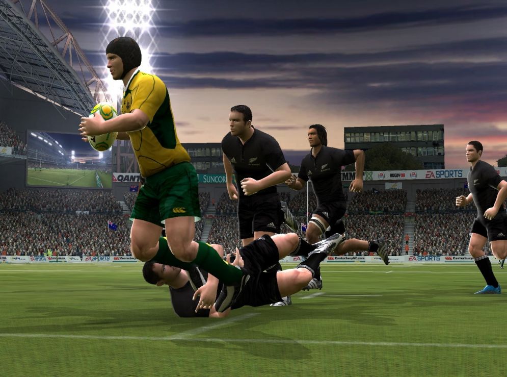 Screenshot ze hry Rugby 08 - Recenze-her.cz