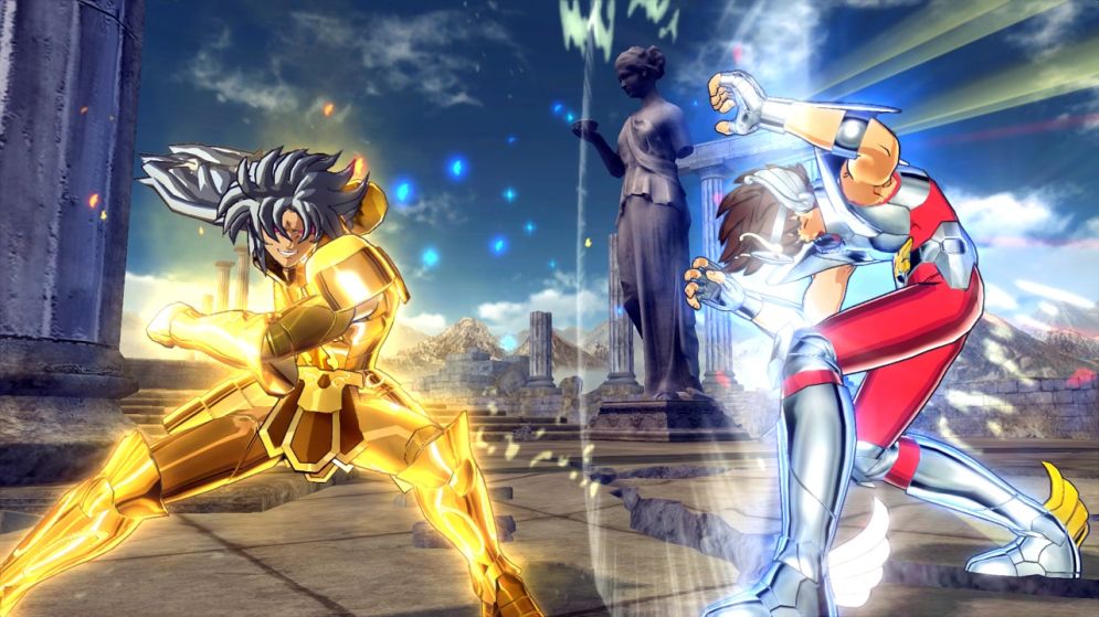 Screenshot ze hry Saint Seiya: Brave Soldiers - Recenze-her.cz