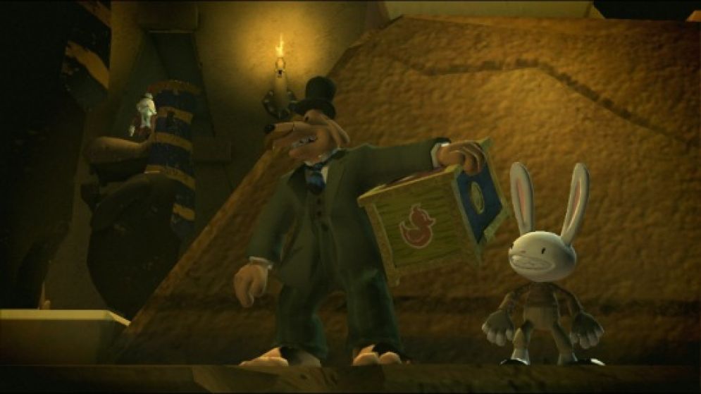 Screenshot ze hry Sam and Max 3 Episode 2: The Tomb of Sammun-Mak - Recenze-her.cz