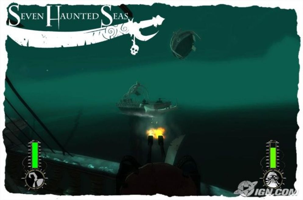 Screenshot ze hry Seven Haunted Seas - Recenze-her.cz