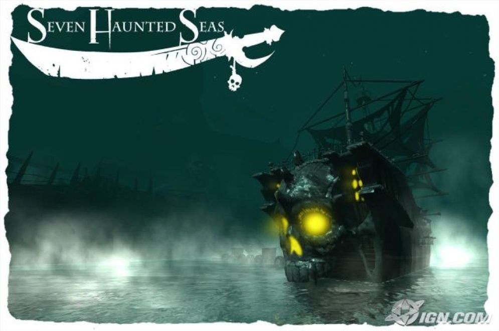 Screenshot ze hry Seven Haunted Seas - Recenze-her.cz