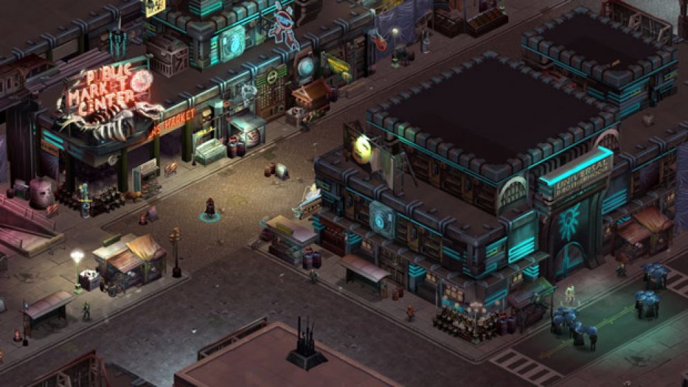 Screenshot ze hry Shadowrun: Dragonfall - Recenze-her.cz