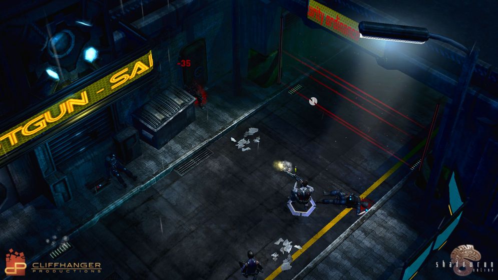 Screenshot ze hry Shadowrun Online - Recenze-her.cz